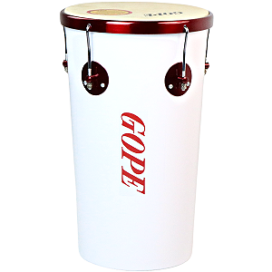 Rebolo Tantan Gope 10" 45cm Branco Aro Cereja OUTLET