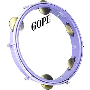Pandeiro Gope 10 Super Leve Reels Lilás OUTLET