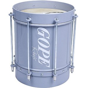 Cuica Gope 8"25cm Reels Cinza Alumínio OUTLET