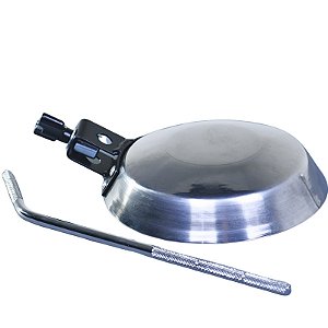 Frigideira Torelli 6" Aço Inox c/ Suporte Clamp