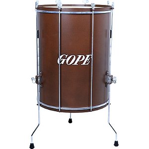 Surdo Gope 18" 60cm Melanina c/ Tripé Alumínio