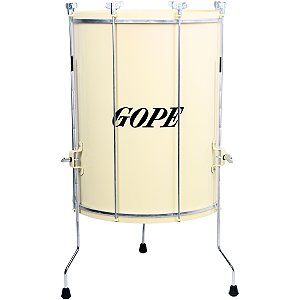 Surdo Gope 18"60cm Retro Alumínio com Tripé