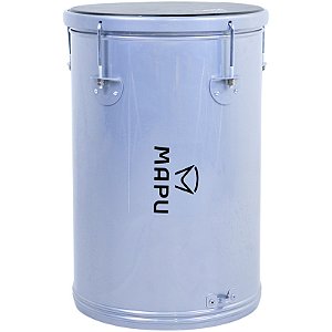 Rebolo Tantan Mapu 12" 50cm Cinza Reto Aço Napa OUTLET