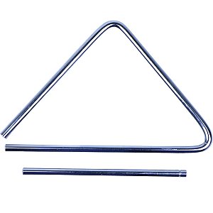 Triângulo Torelli 15cm Cromado Aço OUTLET