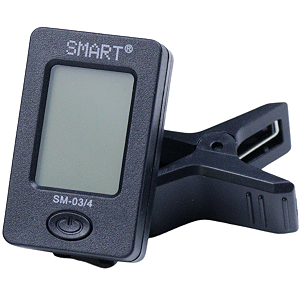 Afinador Digital Cromático Smart SM03/4 Clip 360°