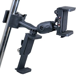 Suporte Clamp Saty Celular Duplo Regulável