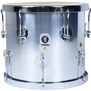 Repique de Anel Timbra 12" 30cm Alumínio Cromado