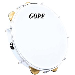 Pandeiro Gope 11" Branco G3 Super Leve Nylon
