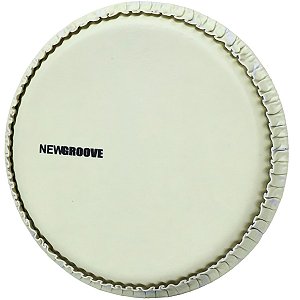 Pele Conga NewGroove 11.06" Quinto Creme Sintética