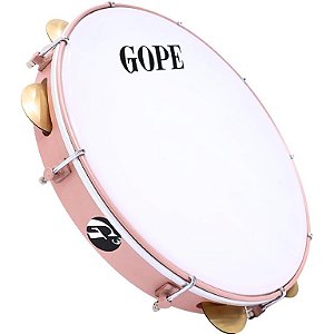 Pandeiro Gope 12" Soul Rose G3 Super Leve Leitosa