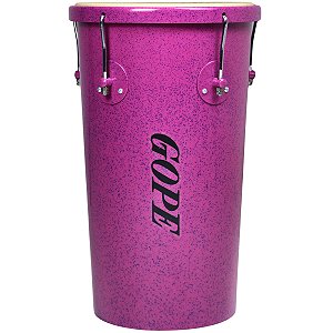 Tantan Rebolo Gope 10" 45cm Store Rosa Bolinha Cônico Alumínio