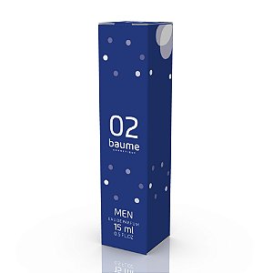 Perfume 15 ml Masculino 02 Baume – Contratipo Silver Scent