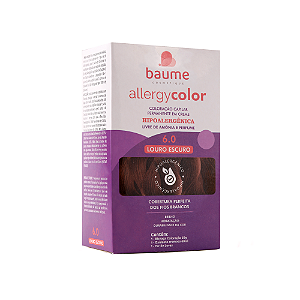 Coloração Hipoalergênica Allergycolor Kit Baume - 6.0 Louro Escuro