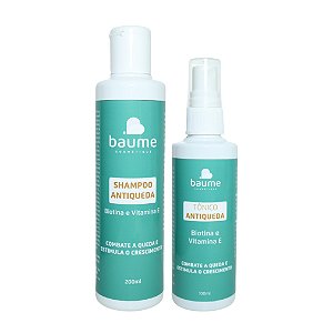 Kit Antiqueda Baume Shampoo 200ml + Tônico 100ml