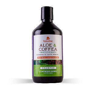 Shampoo Fortificante Aloe e Coffea 500ml - Baume