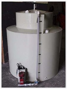 Tanque de polietileno/ polipropileno com parede dupla 250  a 10.000 litros