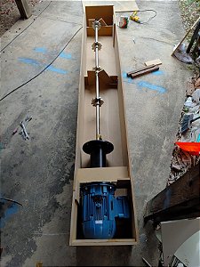 Agitador misturador vertical ou horizontal Alto RPM