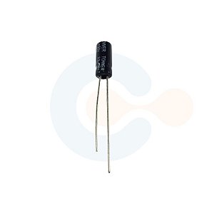 Capacitor Eletrolitico Radial 22uF 50Vcc (Caneca 5mm) - B41821