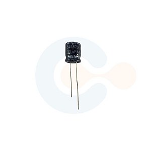 Capacitor Eletrolitico Radial 33uF 100Vcc (Caneca 10mm) - B41822