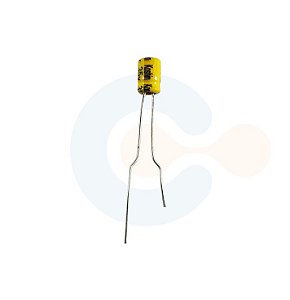 Capacitor Eletrolitico Radial 4,7uF 35Vcc (Caneca 4mm) - B41820