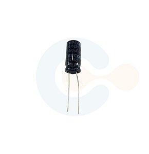 Capacitor Eletrolitico Radial 470uF 50Vcc (Caneca 10mm) - B41821