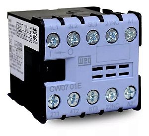 mini contator weg cw07 01 30d23 220v codigo 12896404