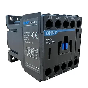 Mini contator nxc 12m10 dc24  24vcc chint  ref. 836663