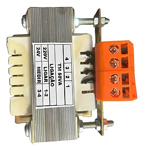 Transformador Comando Mono 50va E-220v S-24v
