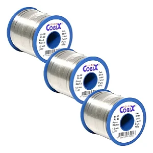 Kit Econômico Fastcom- 3x Solda Cobix 500g (Melhor Custo)
