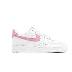 TÊNIS NIKE AIR FORCE 1 ESSENTIAL WHITE RUST PINK
