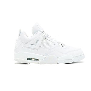 BOTA AIR JORDAN 4 RETRO PURE MONEY – BRANCA/BRANCA
