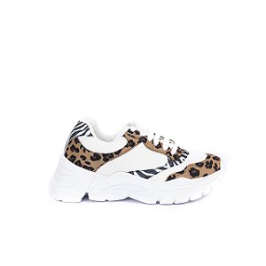 CHUNKY SNEAKERS  BRANCO ONÇA