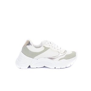 CHUNKY SNEAKERS  BRANCO PRATA