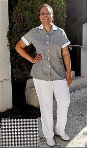 Conjunto de Calça Pied de Poule