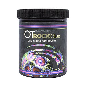 Oceantech OT Rock Glue 500g cola rápida rocha natural enfeite aquário