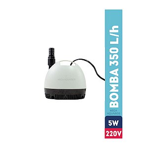 Bombinha submersa Minjiang MJ-WP260D 350 L/h 220V aquário fontes