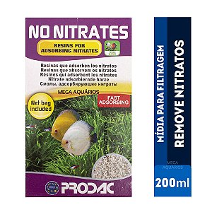 Prodac No Nitrates mídia filtro remove materiais orgânicos e nitratos