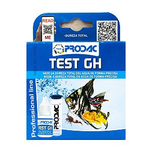 Prodac Test GH teste de dureza total da água aquário magnésio cálcio