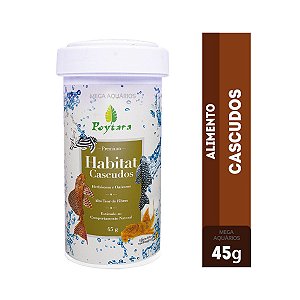 Ração Poytara Habitat Cascudos e peixes de fundo 45g