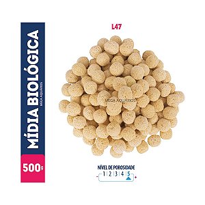 Mídia biológica cerâmica infra-red ball aquário elimina amonia 500gL47