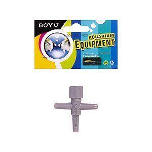 Divisor ar duplo boyu AC-003 com regulador compressor bomba ar bolhas