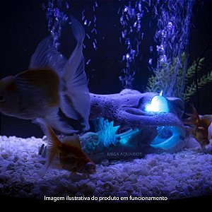 2 Pedra Porosa Pequena Bola Aquário Oxigenação Bolhas 4cm S4