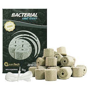 Mídia OceanTech cerâmica Nano Rings Bacterial 1kg
