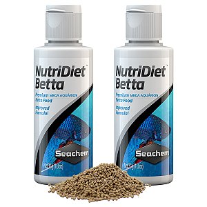 Ração Seachem Nutridiet Betta 30g kit 2