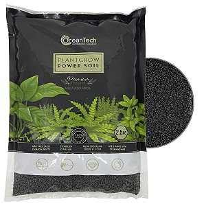 Substrato OceanTech Plantgrow Power Soil fértil aquário plantado 2,5kg