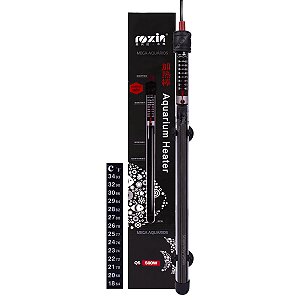 Termostato aquecedor automático Roxin Q5 500W aquário até 650L