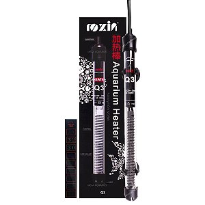 Termostato aquecedor Roxin Q3 200W aquario grande 250L termômetro