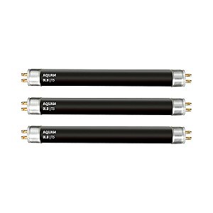 Lâmpada luz negra kit T5 4W 4P G5 15cm - 3 lâmpadas