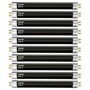 Lâmpada luz negra kit T5 4W 4P G5 15cm - 10 lâmpadas