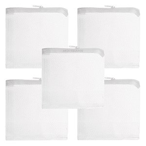 kit 5  Bolsa saco bag p/ mídia materiais filtrantes aquário lago sump aquam x11